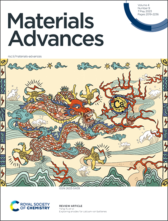 Go to journal home page - Materials Advances